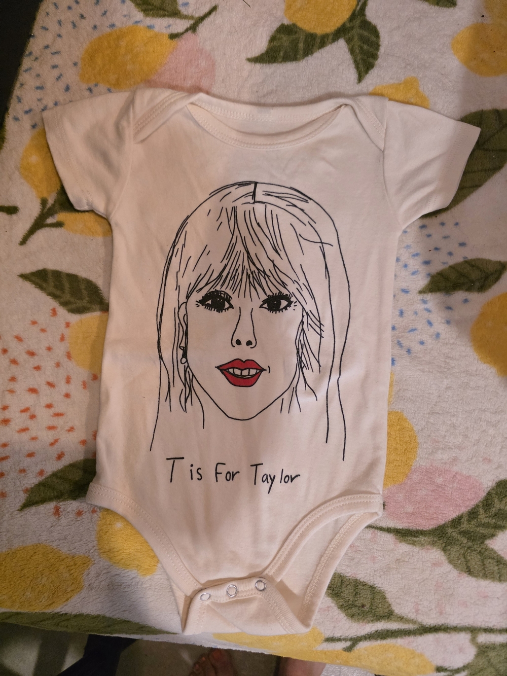 Anchors and Asteroids Specialty Boutique Infant Taylor Swift Onesie 6 months